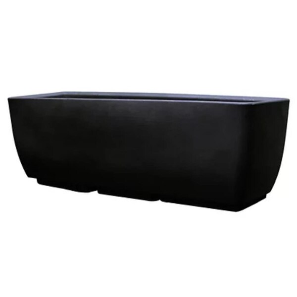 Rts Home Accent 5602-000100-80-81 30 x 10 in. Urban Planter Body, Black 560200100A8081 - main